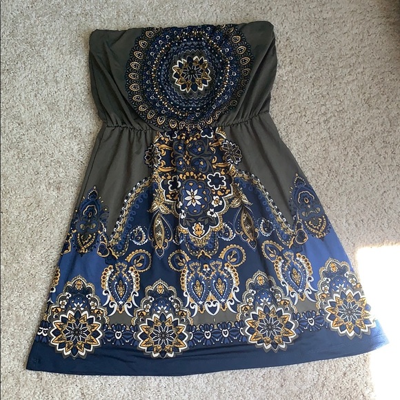 Maurices Dresses & Skirts - Strapless summer dress